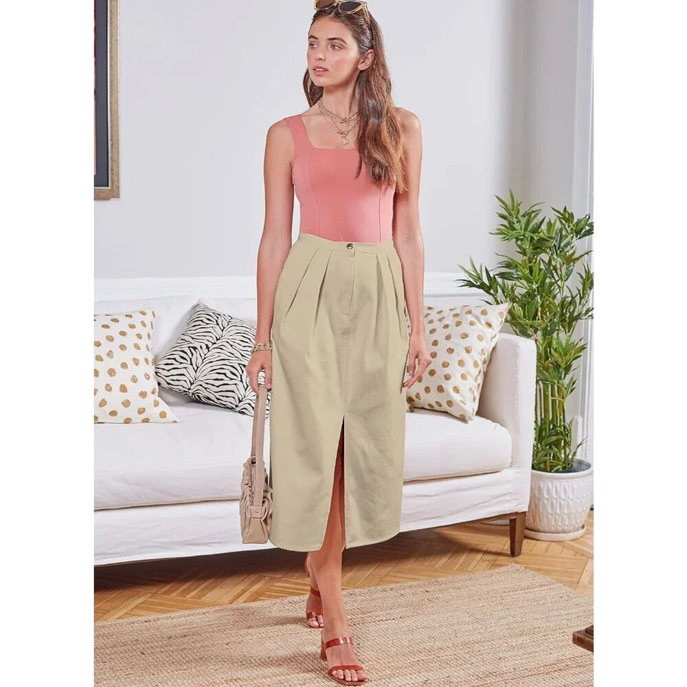 Simplicity Sewing Pattern M8222 High-Waisted Pencil Skirt Size 6-14‎